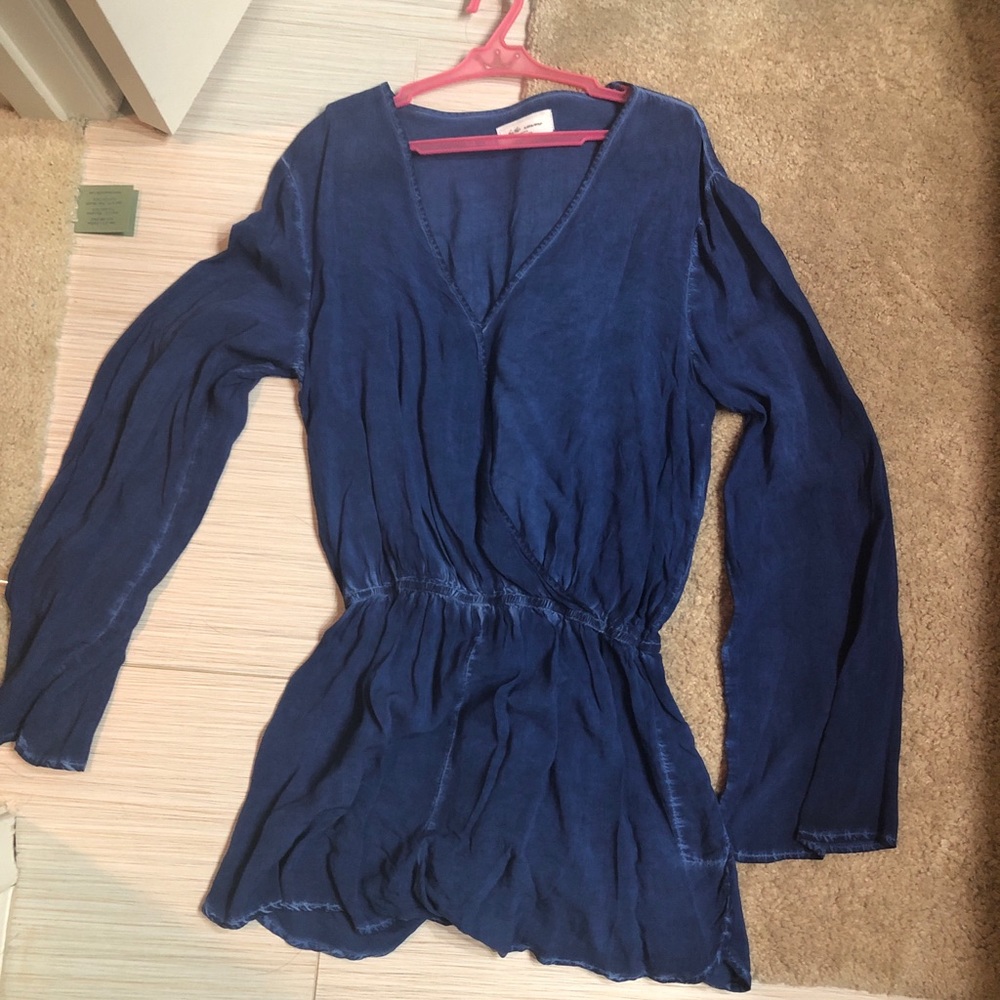Blue romper